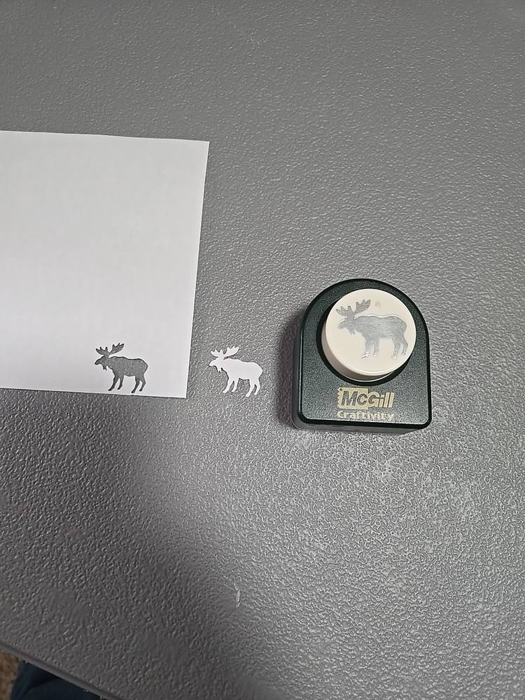 Moose Paper Punch. McGill Craftivity