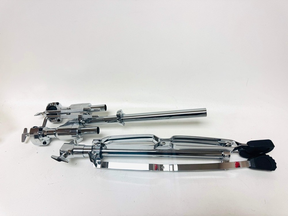Double Tom Drum Arm Holder with Stand and Mounts