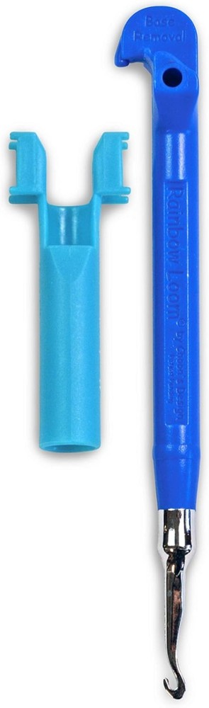Authentic Blue Metal Hook & Mini Loom - Perfect for Creating Fishtail Bracelets