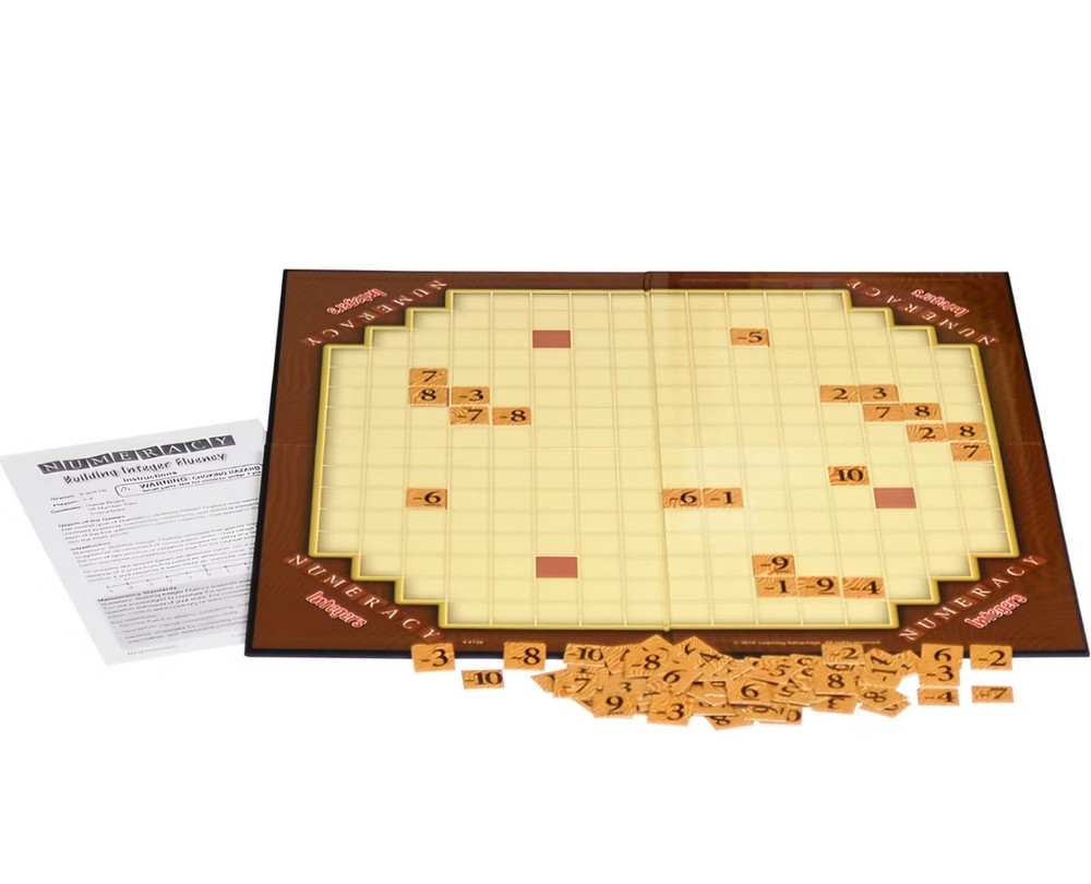 New Numeracy Building Integer Fluency Board Game EDUCATIONAL MATH Learning Game