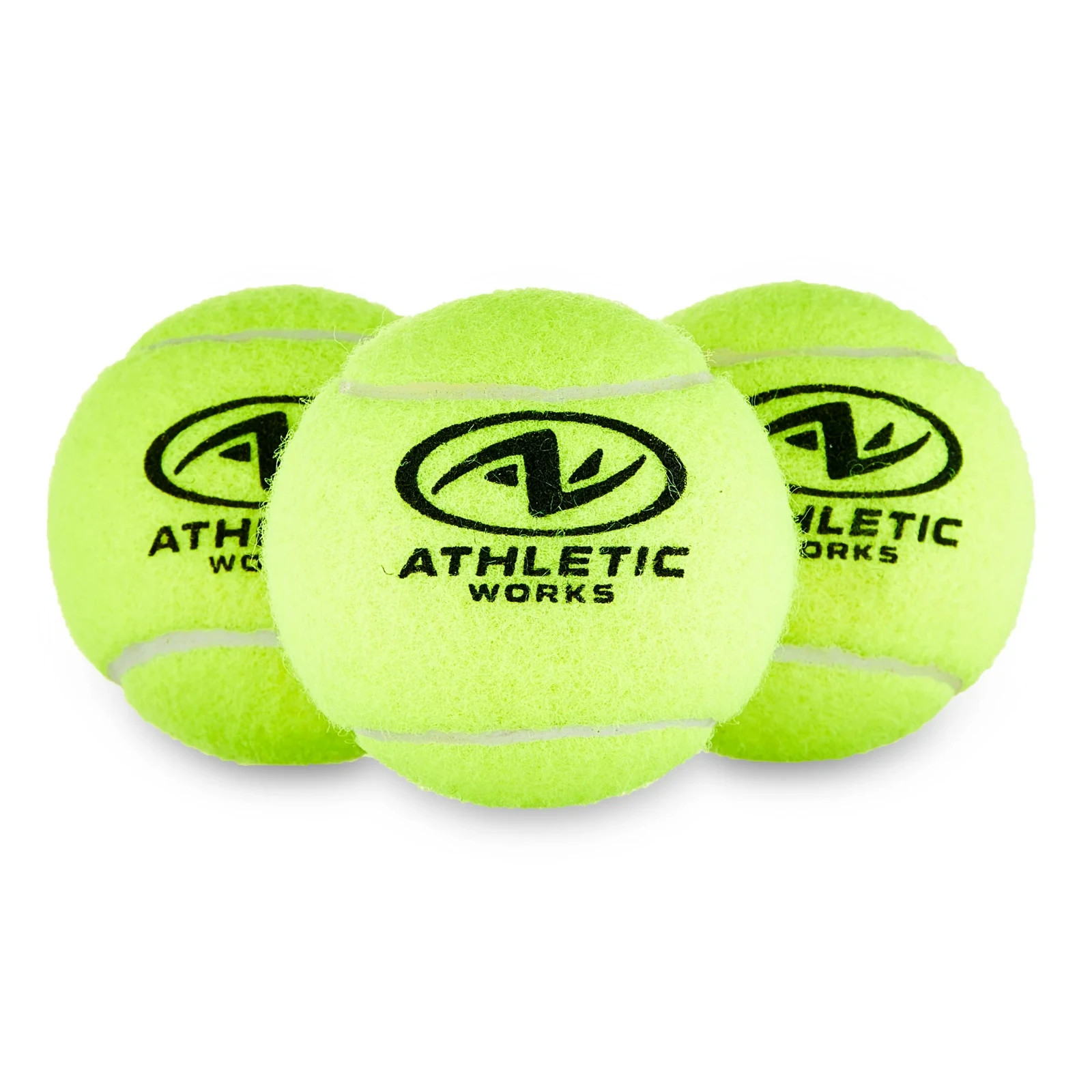 Athletic Works Pressurized Tennis Balls, 3-Pack, All Court Use New & sealed