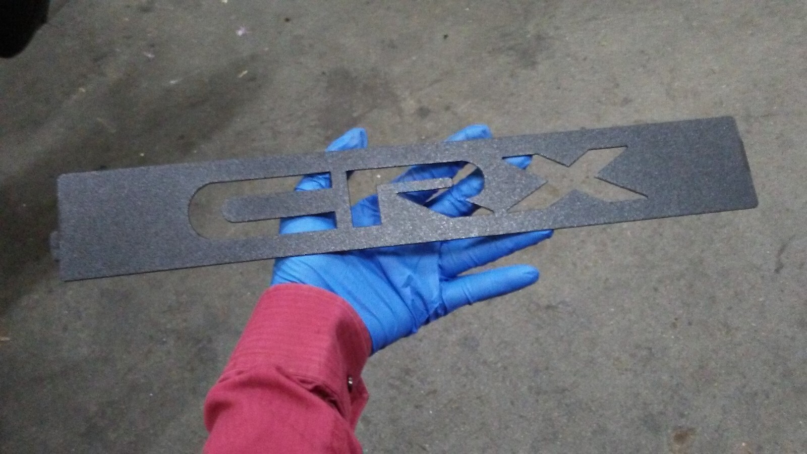 1999 Honda CRV Spark Plug Cover: Blank Black Metal *Custom Shoot a Message!