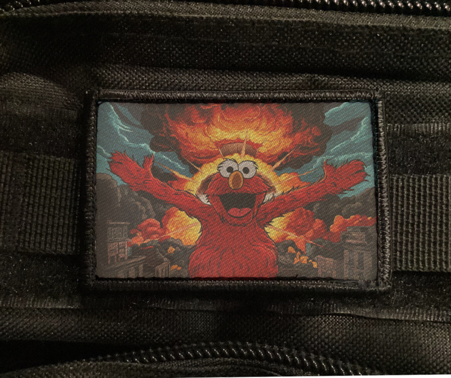 Patriotic Bald Eagle Patch Sew on [sub]