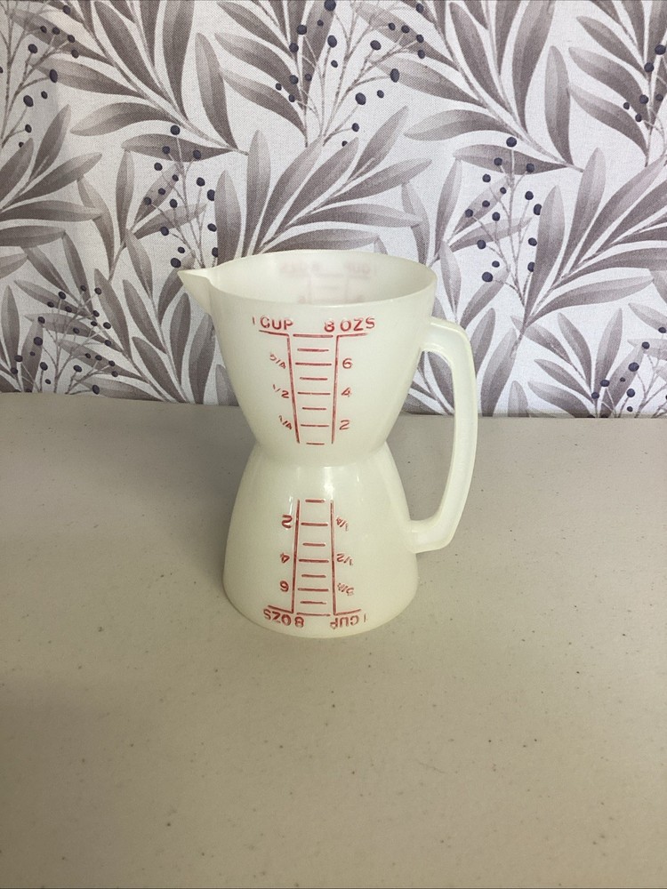 Vintage Tupperware Double Sided Wet/Dry Measuring Cup