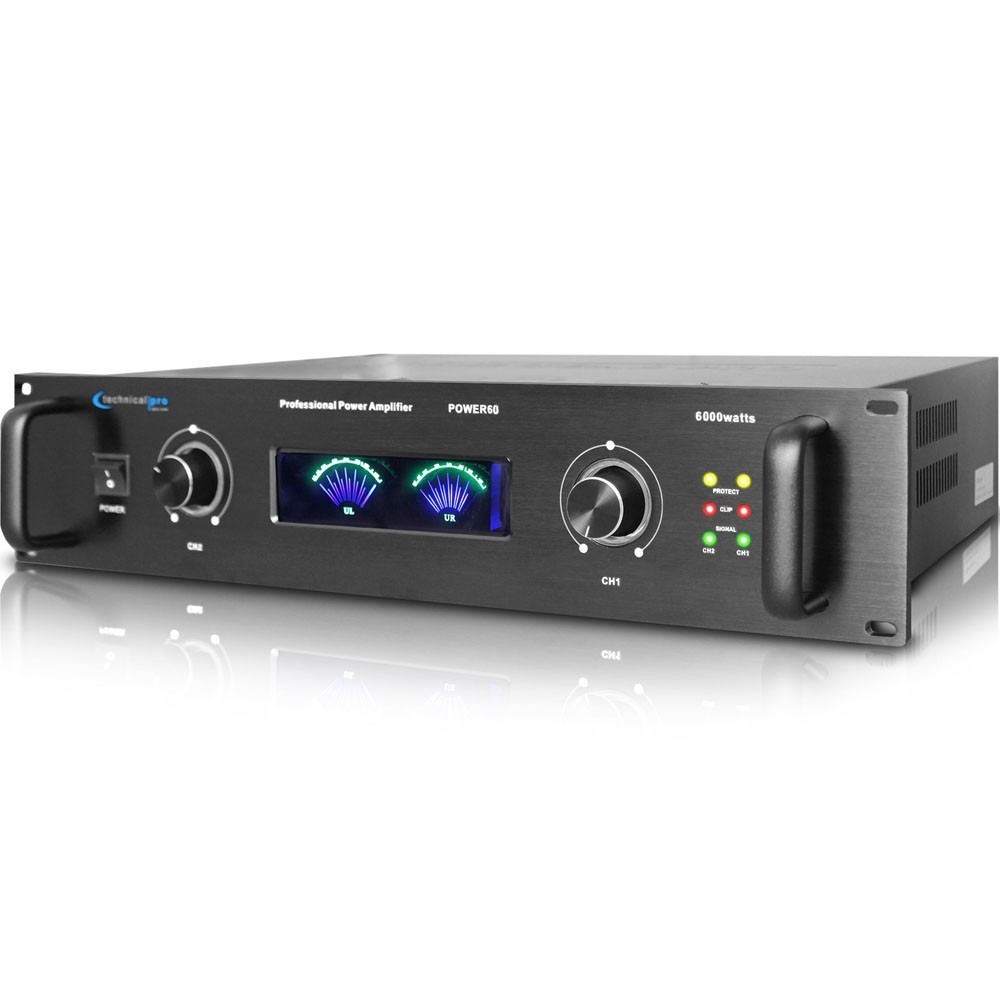Technical Pro POWER60 6000 Watt Peak Power Amplifier