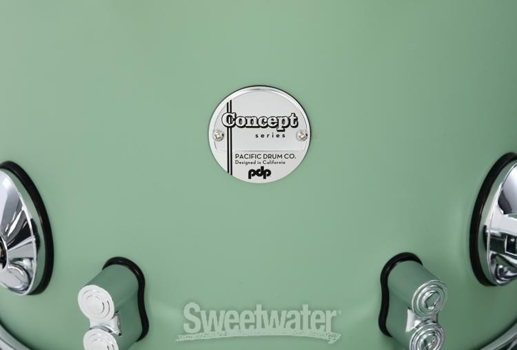 PDP Concept Maple Shell Pack - 7-piece - Satin Seafoam