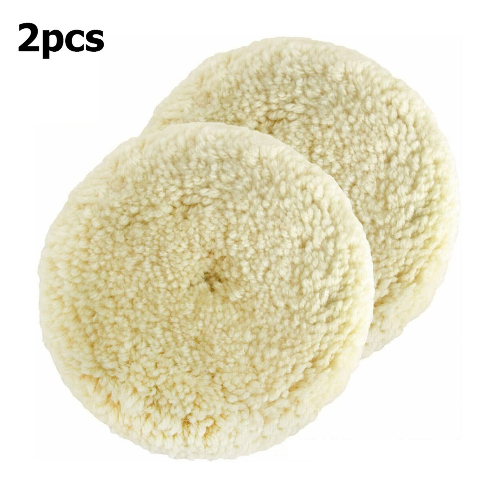 Polishing Pad Buffing Pad Kit Wool Polishing Pad Hook Loop Buffing Pad for Drill