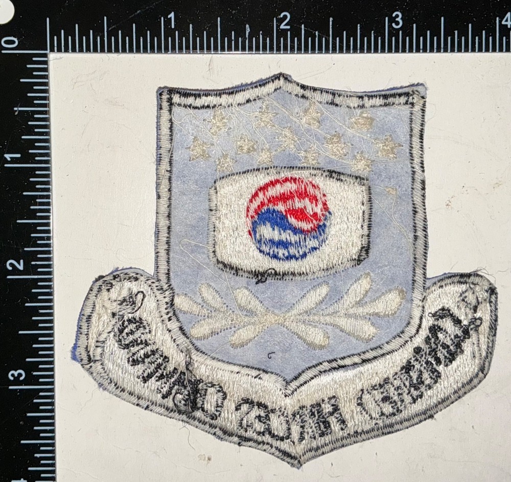 Cold War USAF US Air Force Combined Forces Command Korea THEATER MADE Patch
