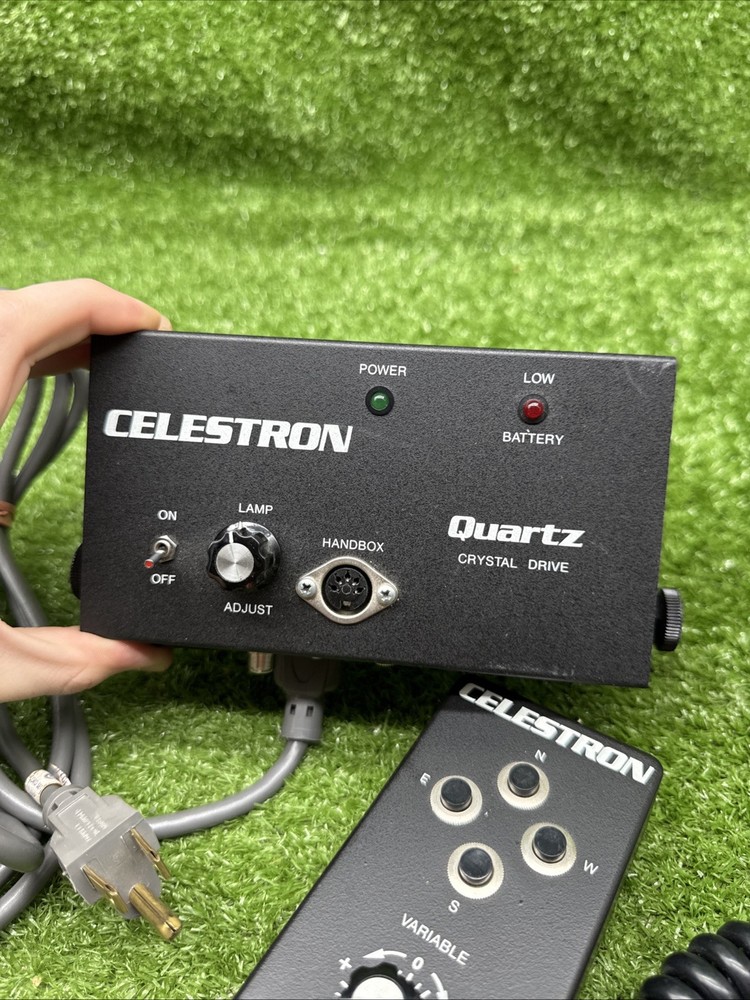 Celestron Quartz Crystal Drive Corrector Box & Remote. 24