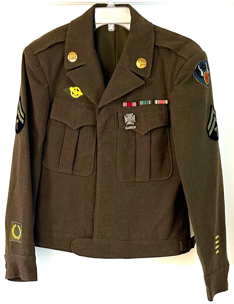 WWII US 9th AAF Air Force Ike Jacket and Pants