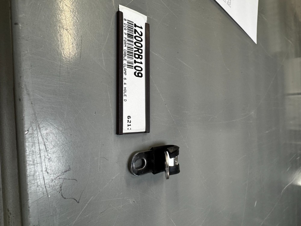 McLaren 8 DIA P Form Cable Clamp 6.4 Hole D - 1200RB109