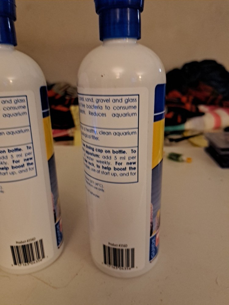 2 Api Marine Stress Zyme 16 Oz Bottles.Lot.