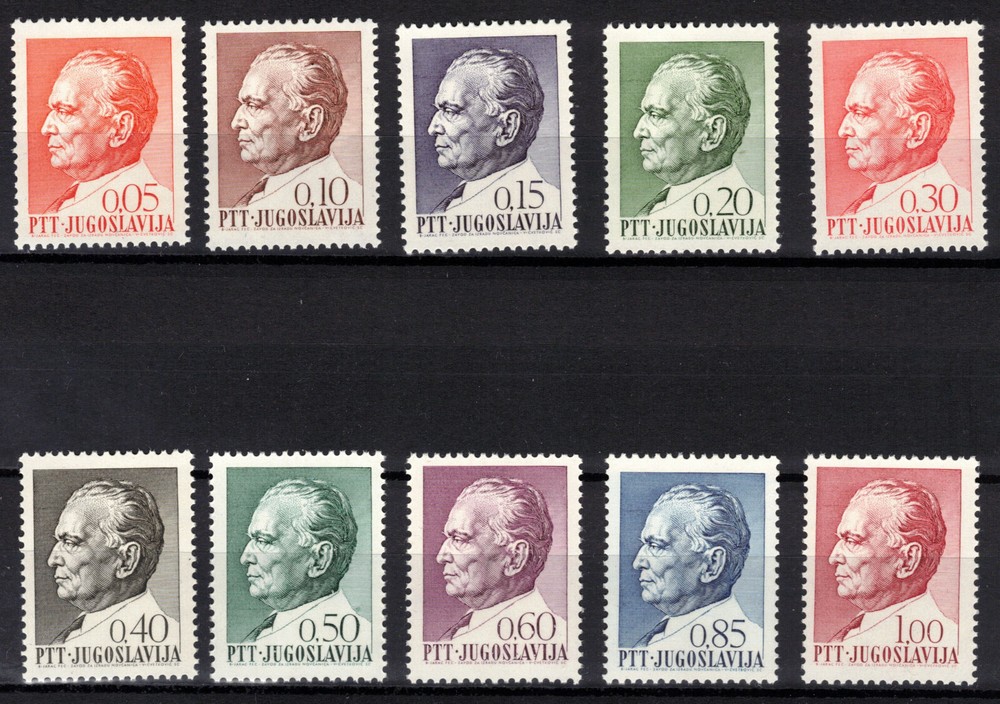 YUGOSLAVIA Scott 860-9 Mint NH