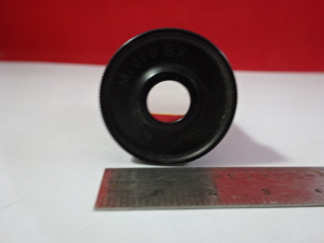 UNITRON MICRO OCULAR EYEPIECE 8X OPTICS MICROSCOPE PART AS IS #91-73