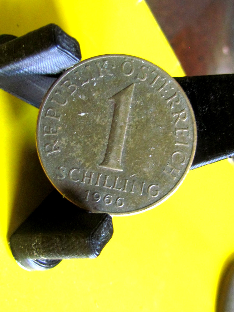 1966 Austria 1 Shilling Coin