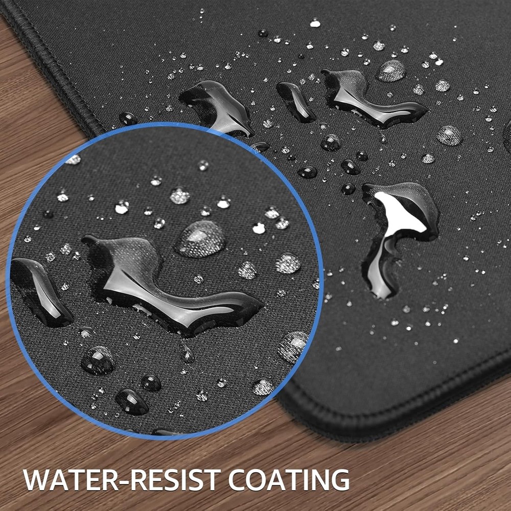 Oversized Gaming Mouse Pad Desk Mat Micro-Weave Cloth Precise Control Non-Slip