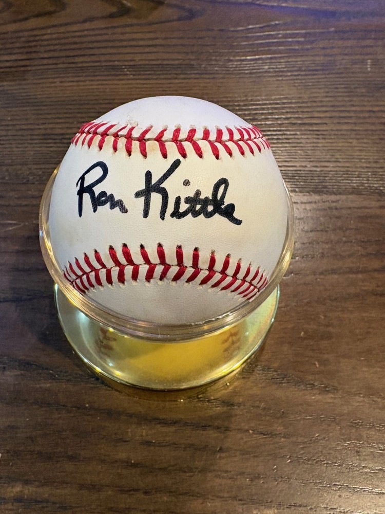 RON   KITTLE     MLB    SIGNED   BASEBALL