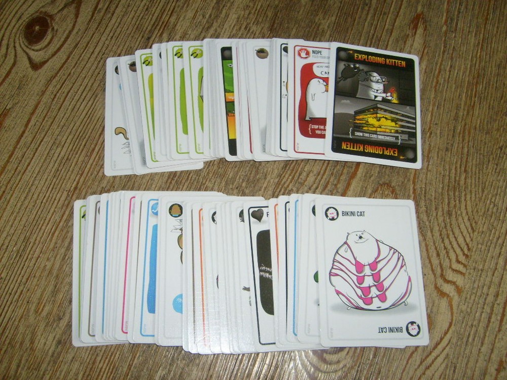 Exploding Kittens Card Game 2015 NSFW Deck