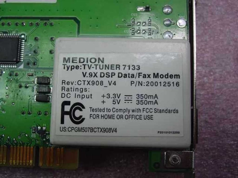 Medion CTX908 PC-Combo Modem/TV-Tuner