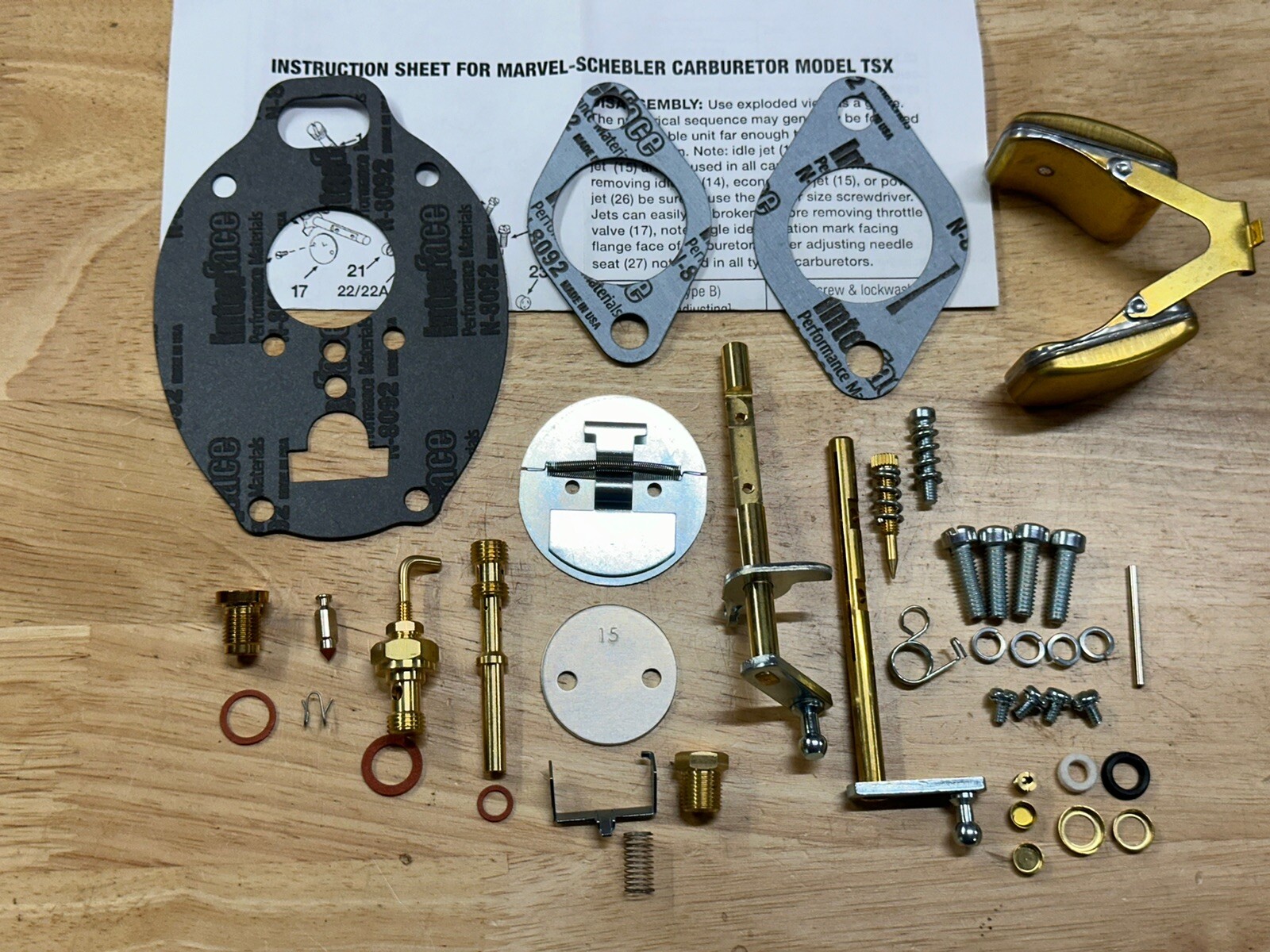 Ford 4000, 800, 900 Marvel Schebler Comprehensive Carburetor kit TSX662, 769 813