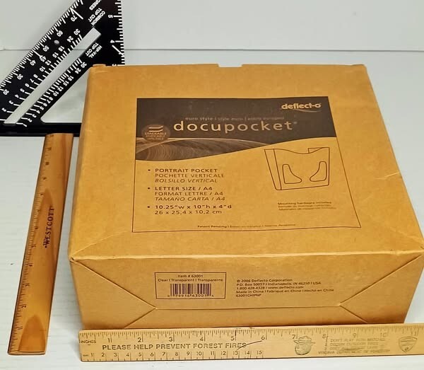 NEW Delfect-o docupocket letter size