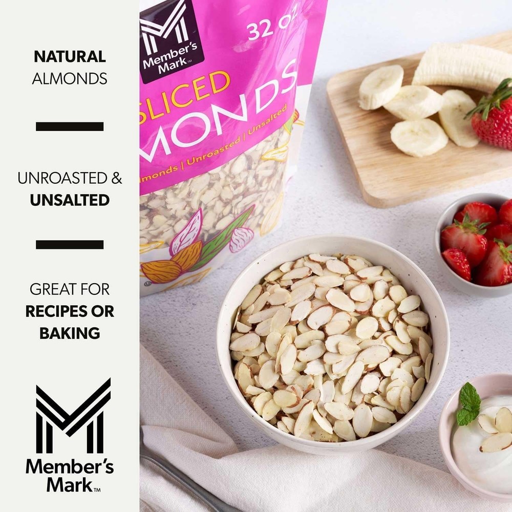 Member's Mark Sliced Almonds, 32 Ounce