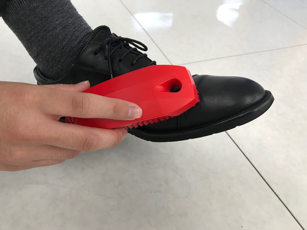 Red BrushScrubMedium7"PP/PBT 3587