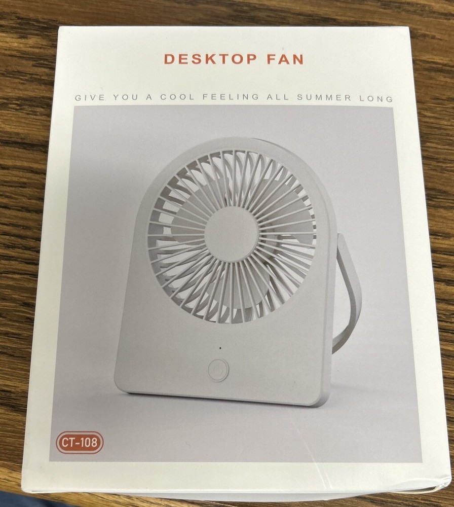 Deskto Fan With USB Charging