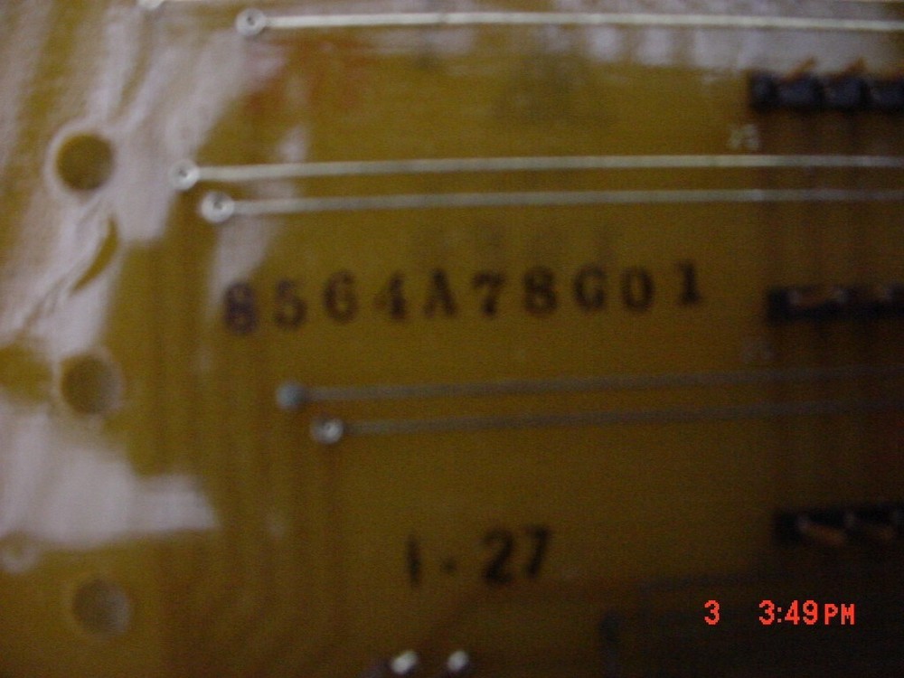 WESTINGHOUSE CIRCUIT BOARD 8564A78G01 Dated 1990