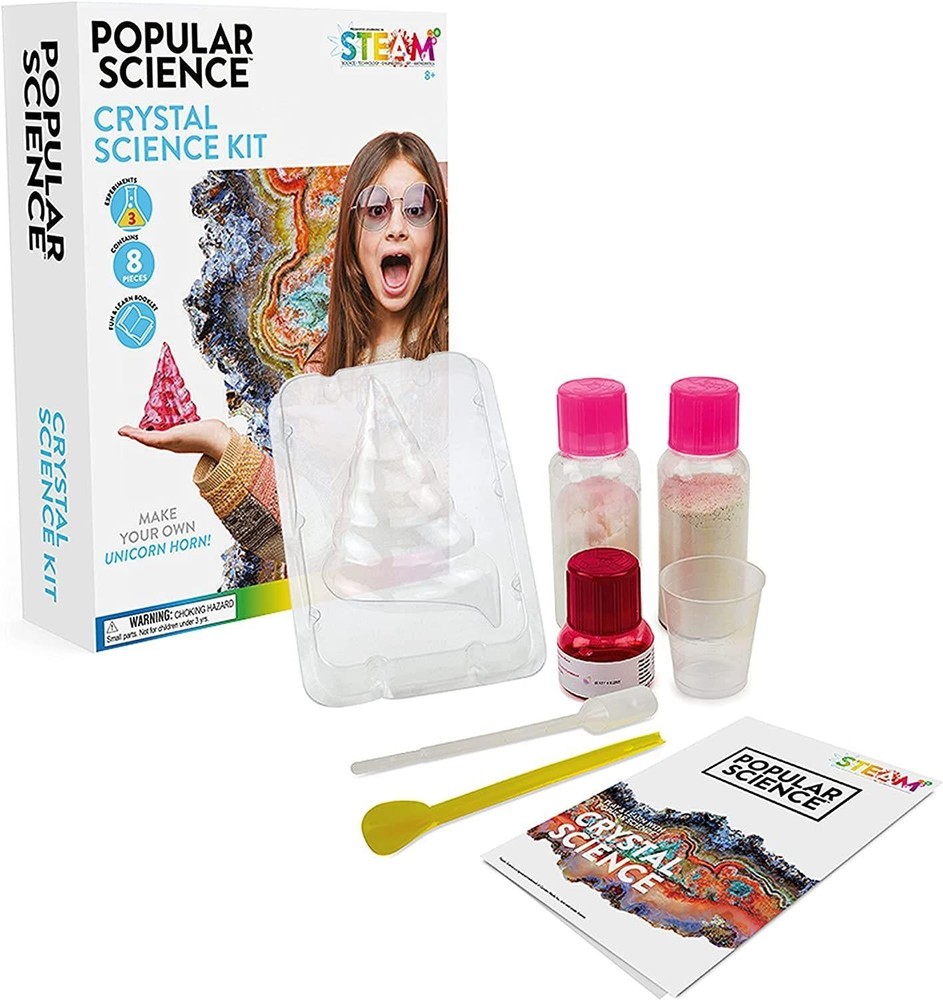 Popular Science Crystal Science Kit STEAM Educational Learning Experiment