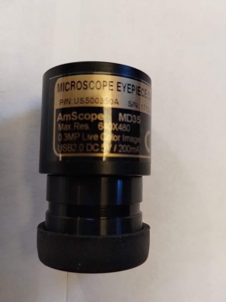 AMscope, 40x1000 Dual light Metal Frame Digital Microscope plus a USB camera