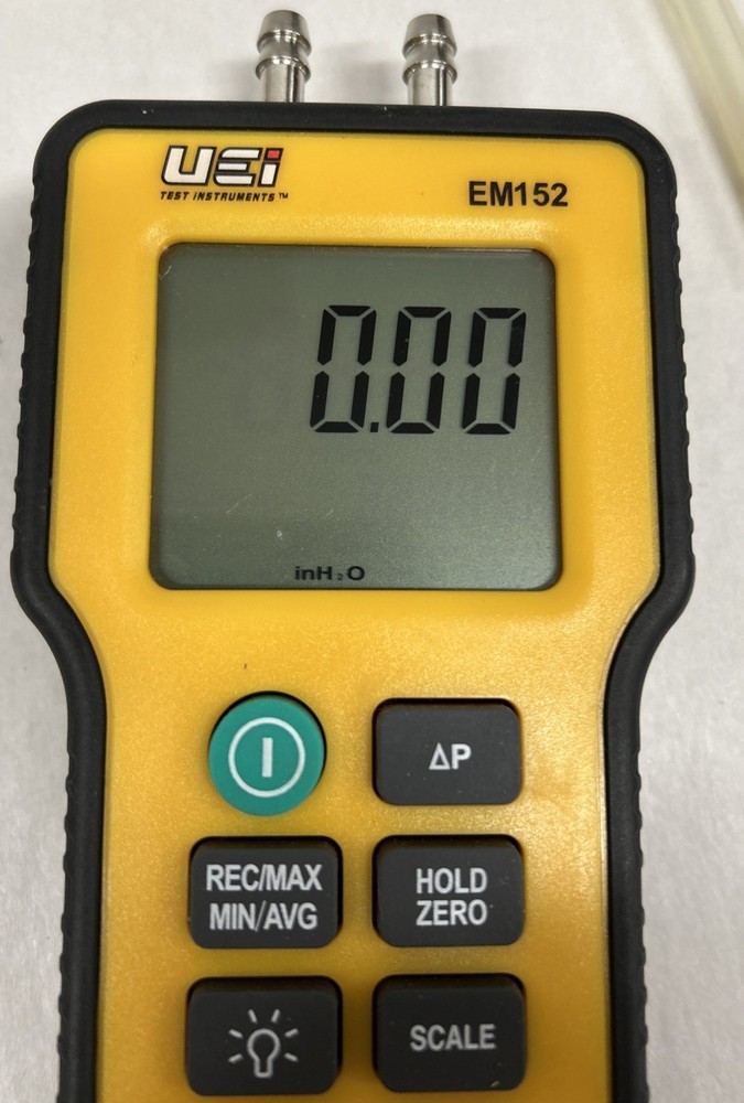 UEI Test Instruments Dual Differential Digital Manometer EM152