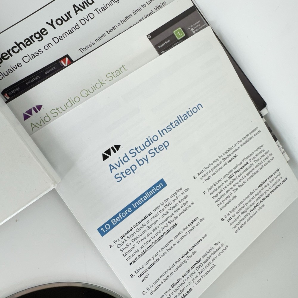 Avid Studio WW With Serial Number Gen Support & Service Code