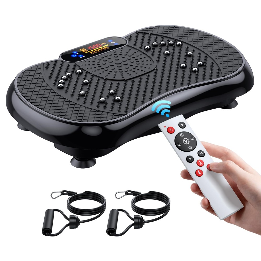 Vibration Plate Exercise Machine, Lymphatic Drainage Machine for Weight Loss,...