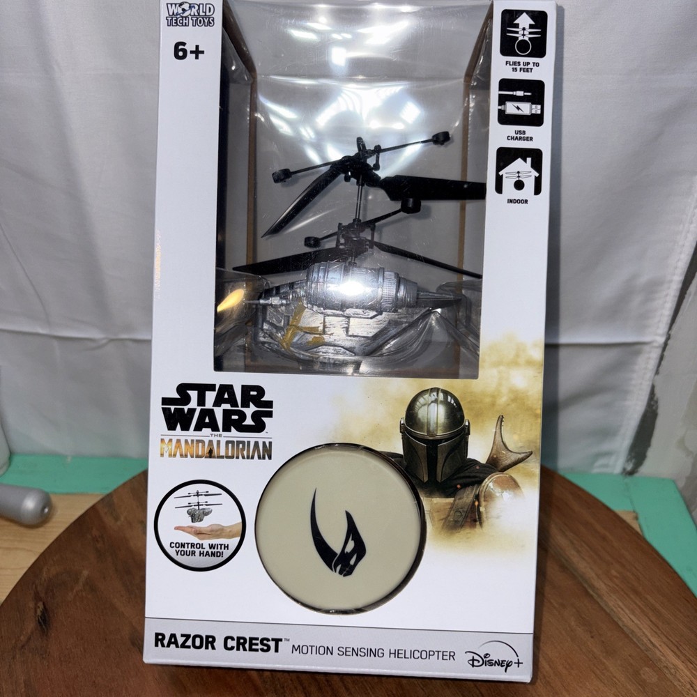 Star Wars Razor Crest Motion Sensing Helicopter