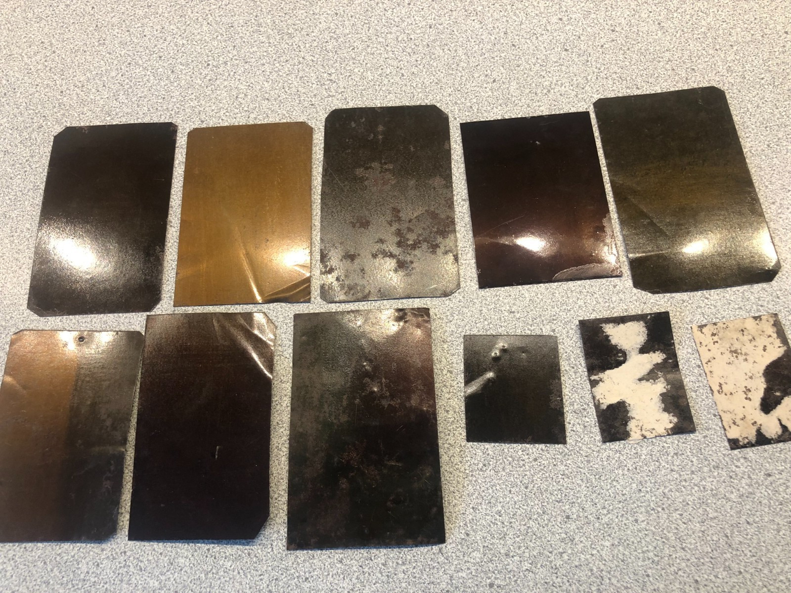 Lot of 11 CIVIL WAR ERA TINTYPE'S - Mixed Lot-Children-Adults-Military c.1860s