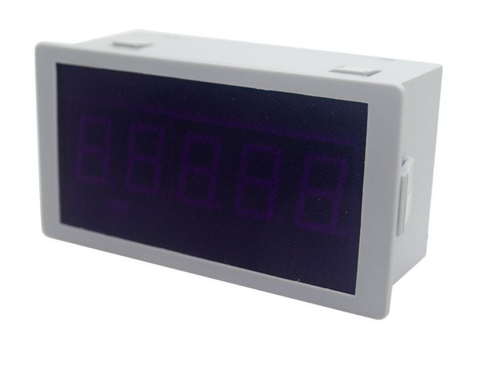 RS232 TTL Voltmeter High Accuracy 500V Remote Data Acquisition On-line Working