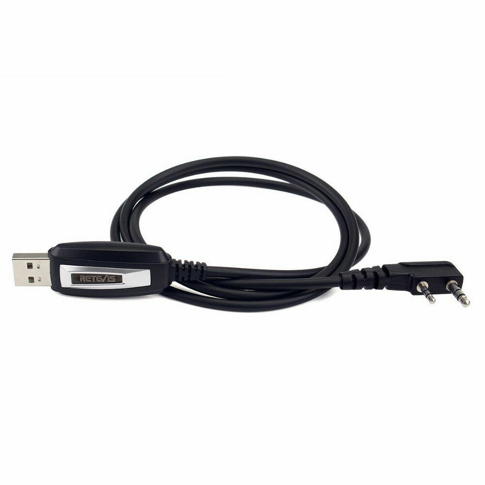 For Baofeng UV-5R BF-888S Radios USB 2 Pins Programing Cable Program Software CD