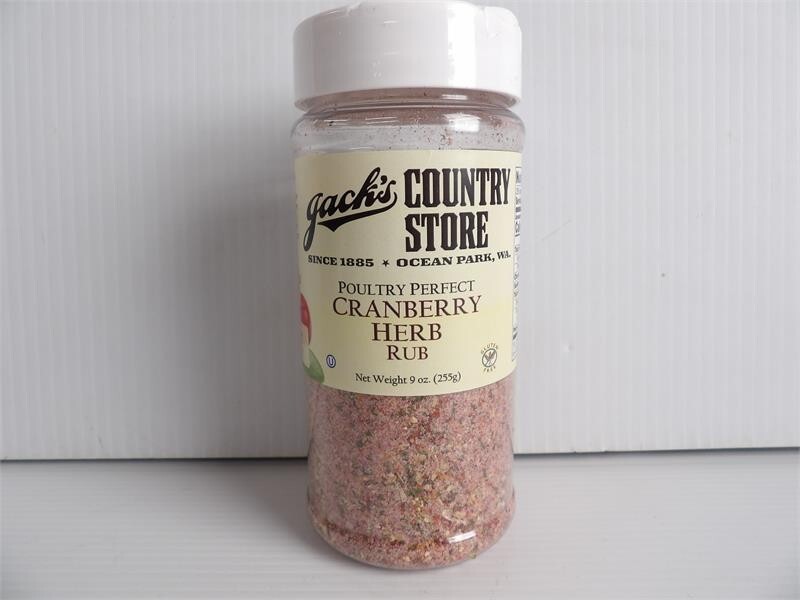 Jack's Poultry Perfect Cranberry Herb Rub, 9 oz.
