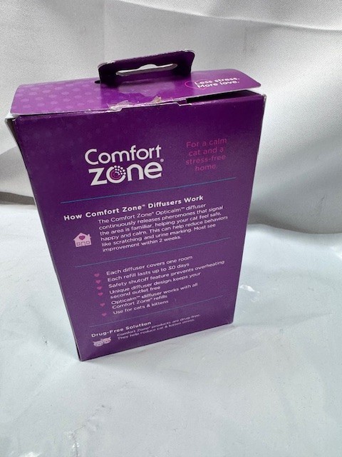 Comfort Zone Single & Multi-Cat Calming Kit. 1 Plug In & 1 Diffuser *New