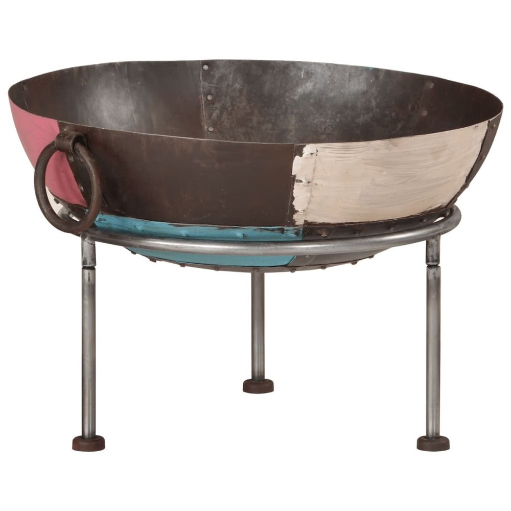 Fire Pit 21.7"x21.7"x15" Iron