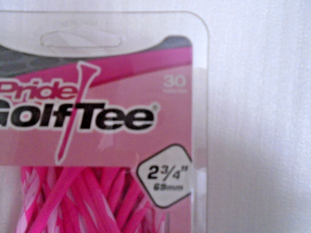 Golf Tee By PRIDE GOLF 2 3/4 SPECIAL EDITION TEE 30 PACK