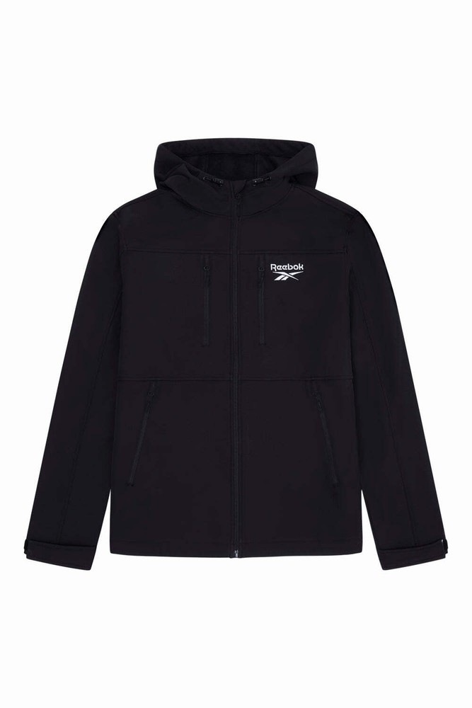 Reebok Mens Softshell Jacket Black
