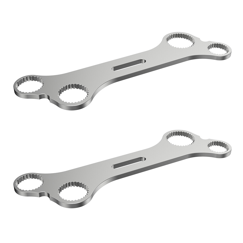 2PCS Parse Wrench Multitool Spanner For Leatherman Disassembly Tool Bone Design