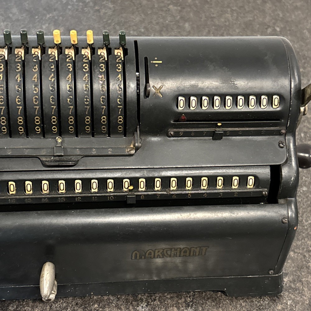 Antique Marchant Adding Calculating Machine Pony WORKING RARE 1920’s🔥