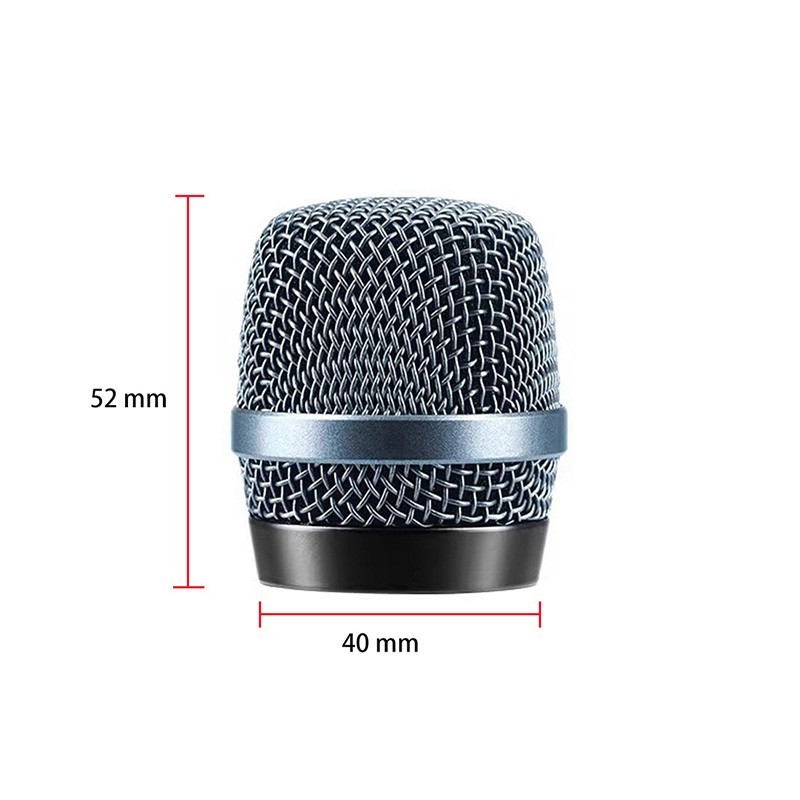 2 PCS Replacement Ball Head Grille For Sennheiser E935 E935S Wired Microphone