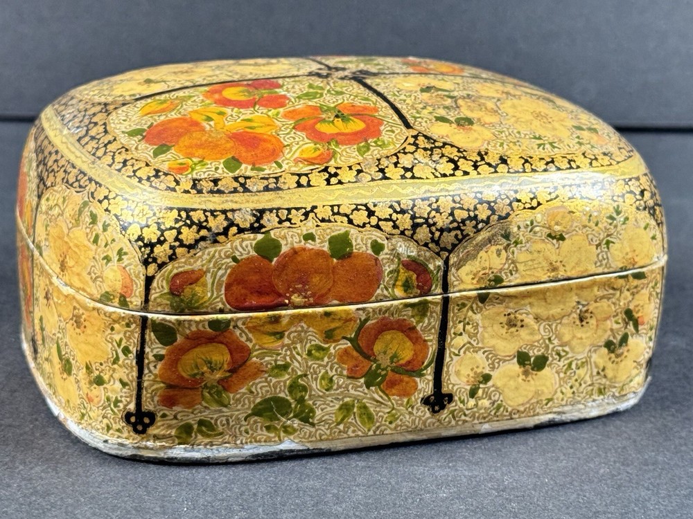 Hand Crafted In India Trinket Storage Box