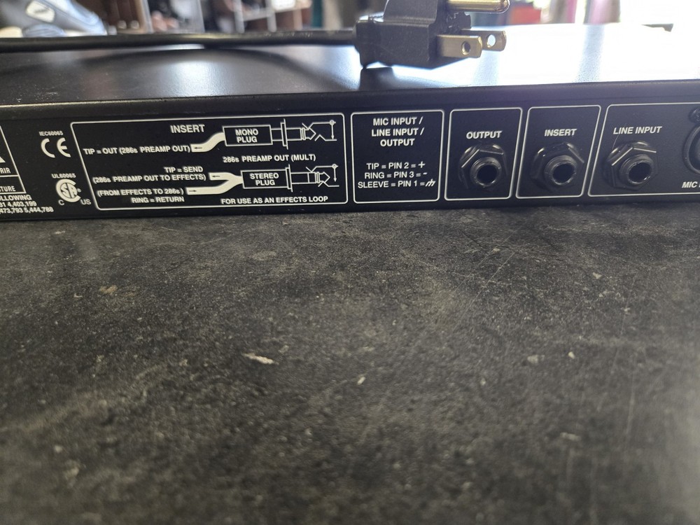 dbx 286s Mic Preamp Processor with 25' Low Noise XLR Cable