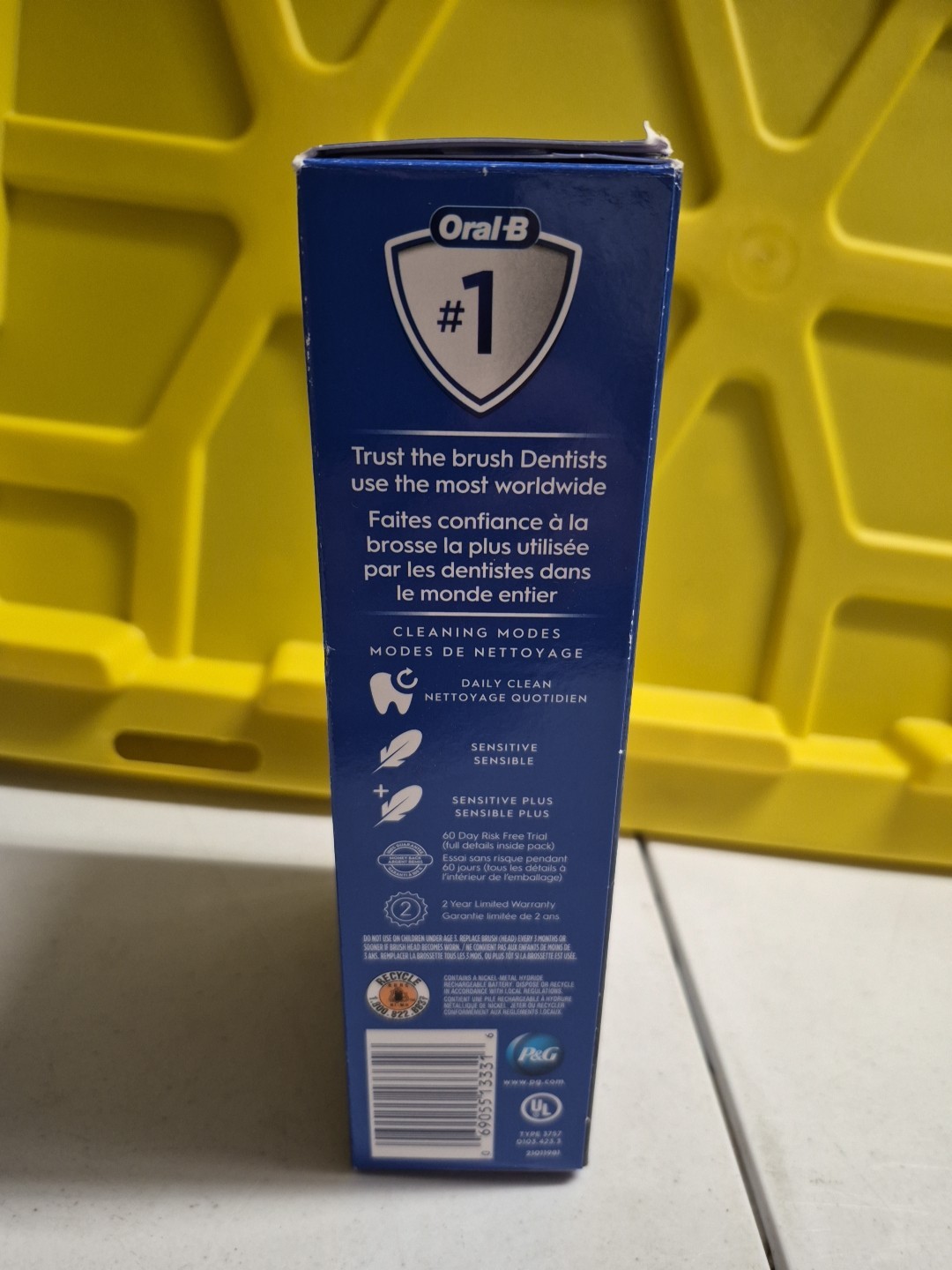 Oral-B Pro 500+ Rechargeable Toothbrush - Black