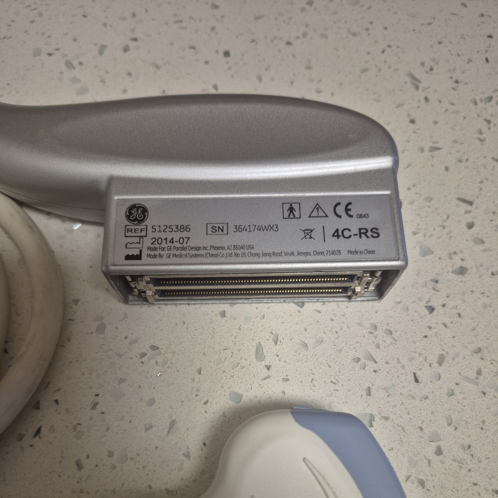 GE 4C-RS Convex Array 5125386 Probe